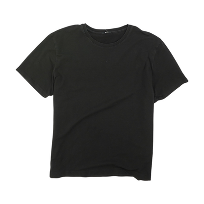 Black Solid T-Shirt