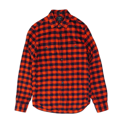 Red Check Flannel Button Down