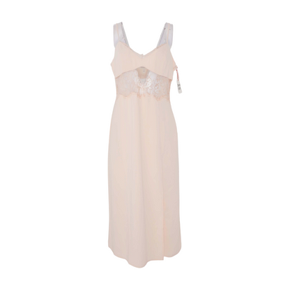Peach Midi Dress