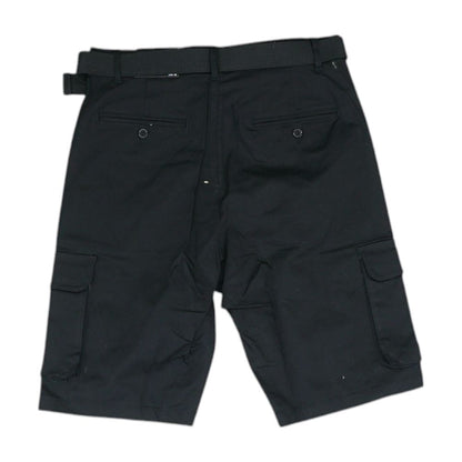 Black Cargo Shorts