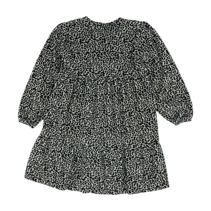 Beige Animal Print Dress