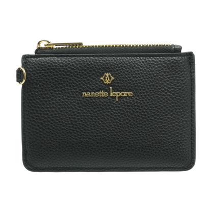NANETTE Nanette Lepore Black Compact Wallet – Image 1