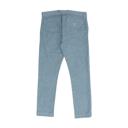 Blue Slim Pants