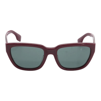 Burgundy B 4277-F Square Sunglasses