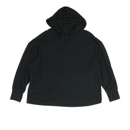 Black Plus Solid Pajama Top