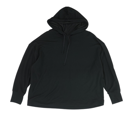 Black Plus Solid Pajama Top