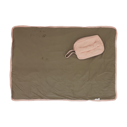 Pink EMF Blocking Travel Blanket