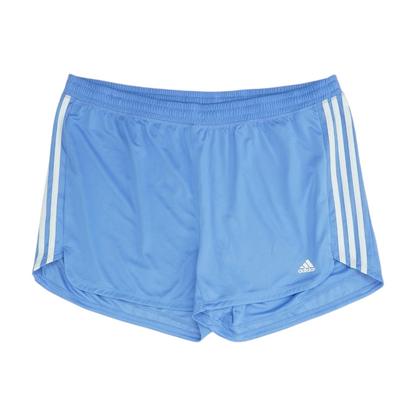 Blue Plus Solid Active Shorts