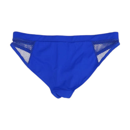Blue Solid Swim Bottom