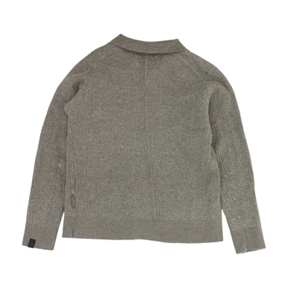 Gray 1/4 Zip Sweater