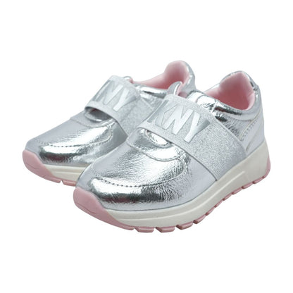 Silver Athletic Shoes