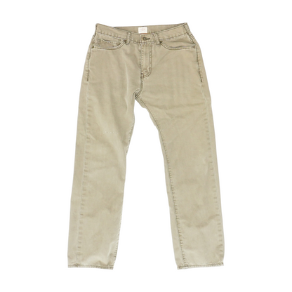 Brown Straight Jeans