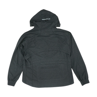 Black Animal Print Active Jacket