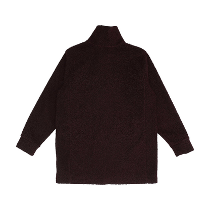 Burgundy Solid Jacket