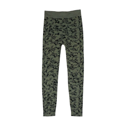 Green Camo Leggings