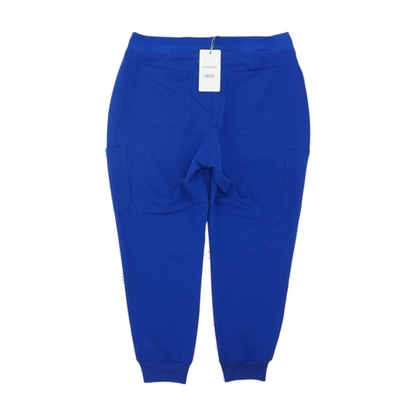 Blue Petite Tapered Pants