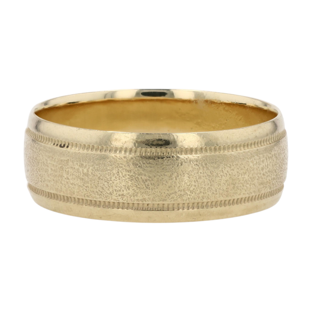 14K Yellow Gold Band