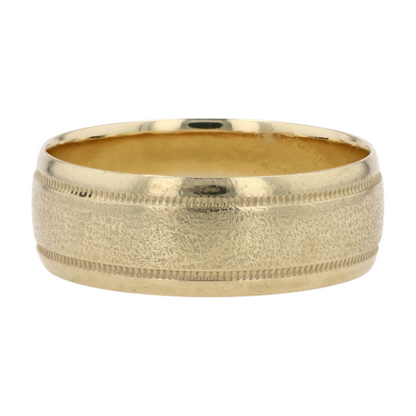 14K Yellow Gold Band