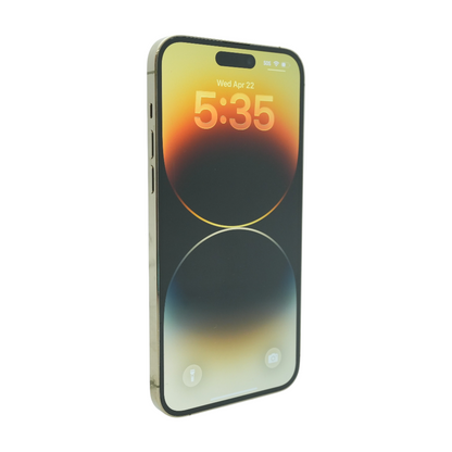 iPhone 14 Pro Max "AT&T" 128GB Gold UB REFURBISHED