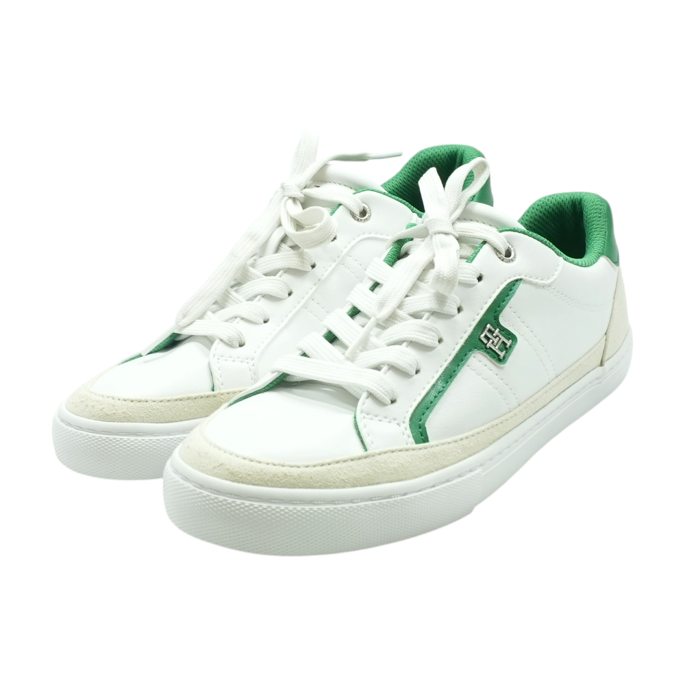 Leather Court Low-Top Athletic Shoes