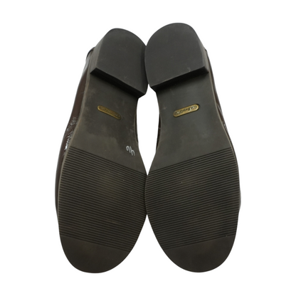 Brown Slip-On Flats