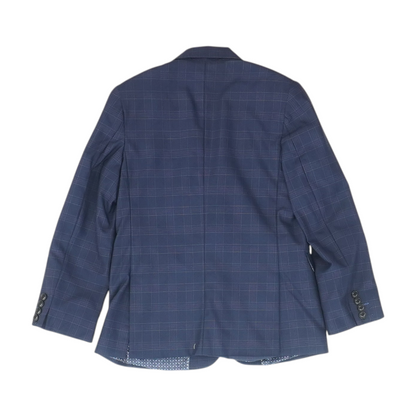 Navy Check Sport Coat