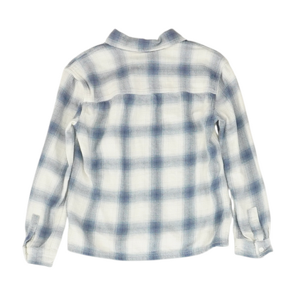 Blue Check Flannel Button Down