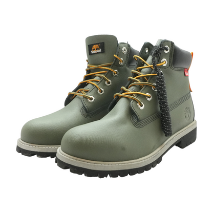 Gray Boots Shoes