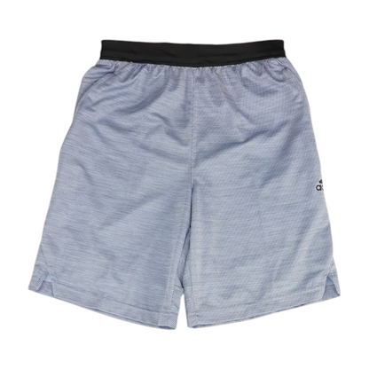 Blue Striped Active Shorts