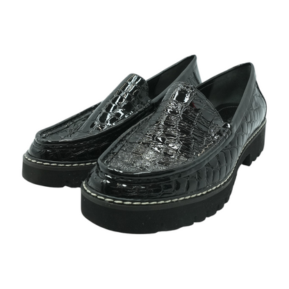 Black Slip-On Flats