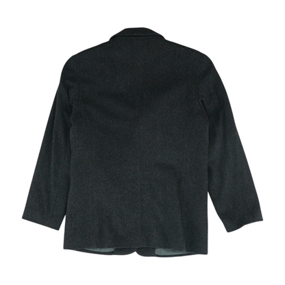 Black Solid Blazer