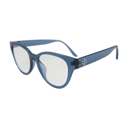 Navy Unknown Square Prescription Eyewear