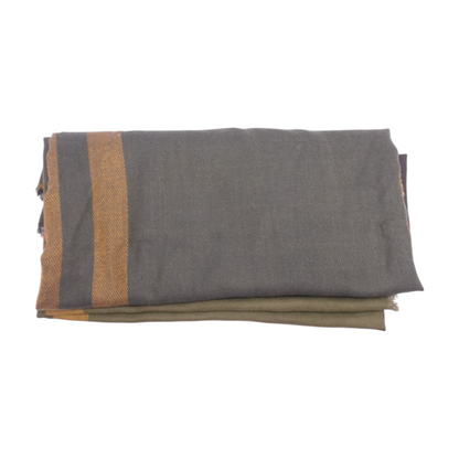 Multi Plaid Wool Scarf