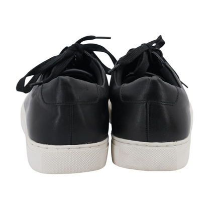 Black Lace-Up Casual Shoes