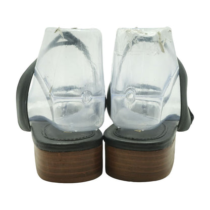 Black Flat Sandals