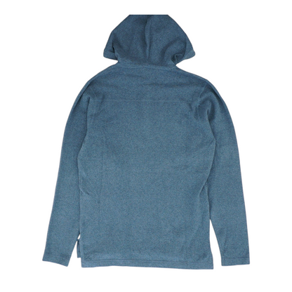 Blue Solid Pullover Sweater