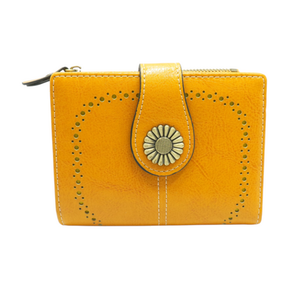 Gold Compact Wallet