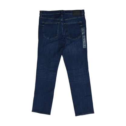 Navy Straight Jeans
