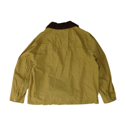 Khaki Solid Jacket