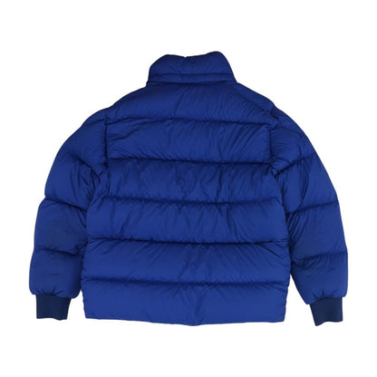 Amarante Blue Hooded Down Ski Jacket