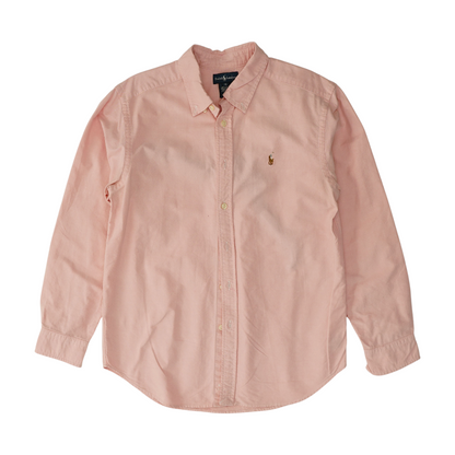 Pink Long Sleeve Button Down