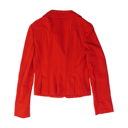 Red Solid Blazer