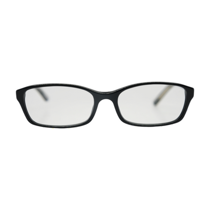 Black B 2073 Rectangle Prescription Eyewear