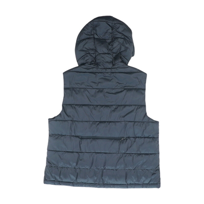 Black Solid Active Vest