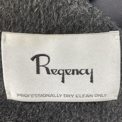 Vintage Gray Solid Coat