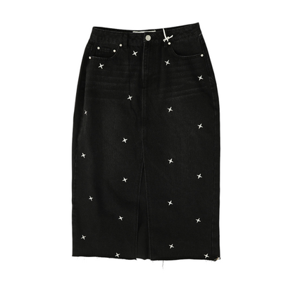 Black Midi Skirt