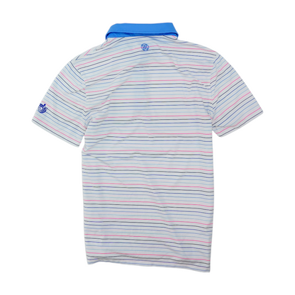 Multi Striped Short Sleeve Polo