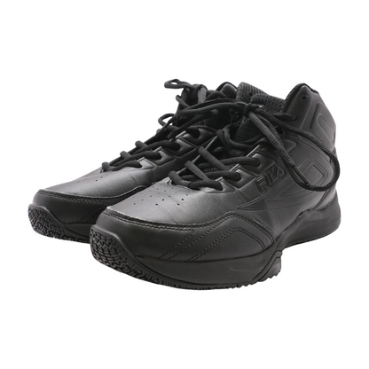 Black High-Top Athletic Shoes