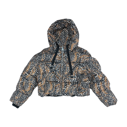 Brown Animal Print Jacket