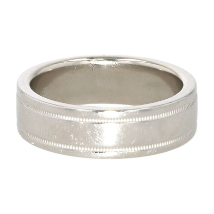 Tiffany Together Milgrain Platinum Band